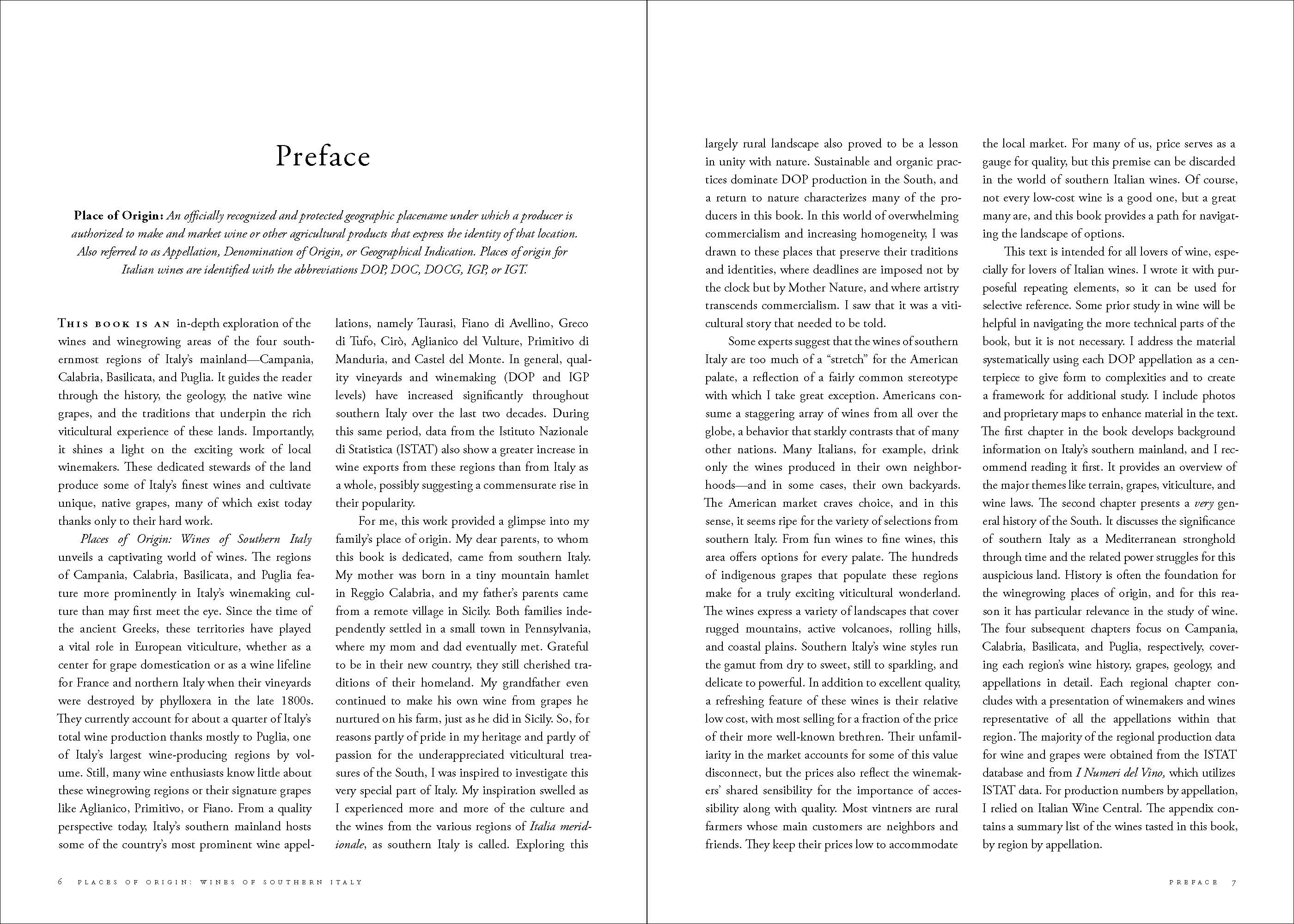 Places of Origin: Wines of Southern Italy-Campania, Calabria, Basilicata and Puglia